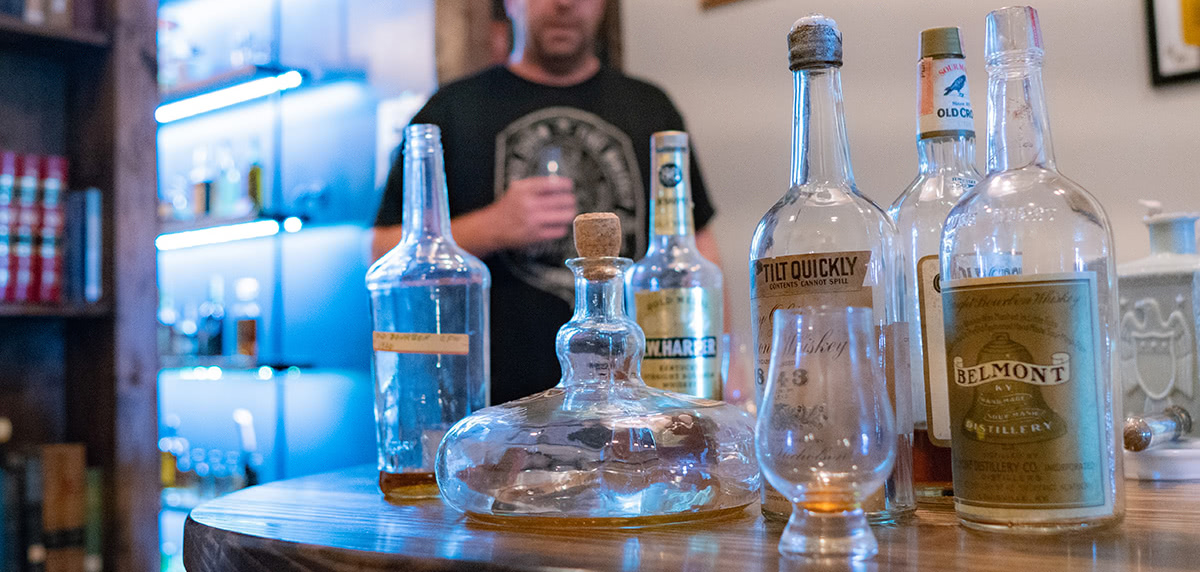 Some of the bottles Brad poured for our tasting
