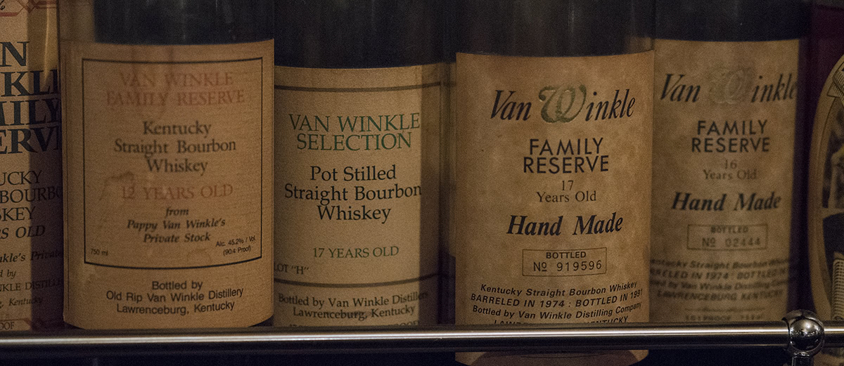Pappy Van Winkle? Yep, GEMOR has it. All of it.