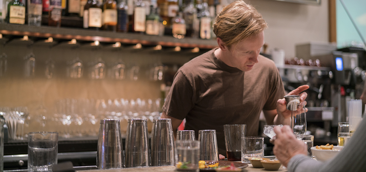 Nopa bartenders - attentive and focused